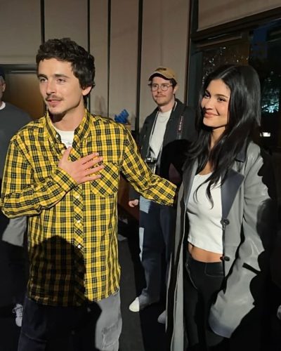 Kylie Jenner & Timothée Chalamet At Mind The Game 2023