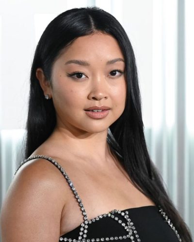 Lana Condor wearing of the dress