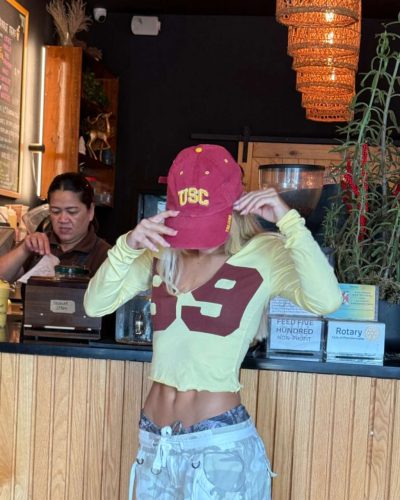 Leila Faler: wearing dress at Instagram post 2023