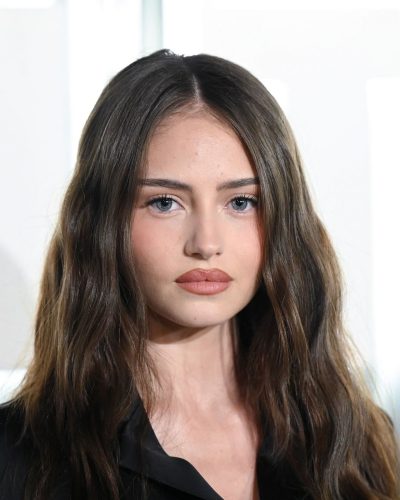 Leni Klum spotted in black dress during appearance