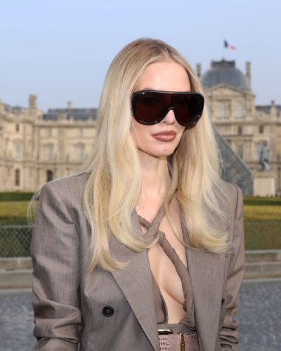 Leonie Hanne fitted pencil skirt in rich brown hue