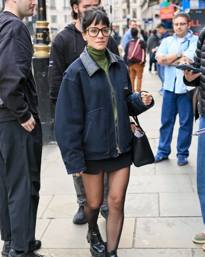 Lily Allen Graces West End Girl Tour In London 2023