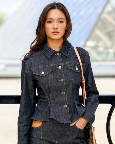 Lily Chee At Paris Fashion Week Louis Vuitton 2023