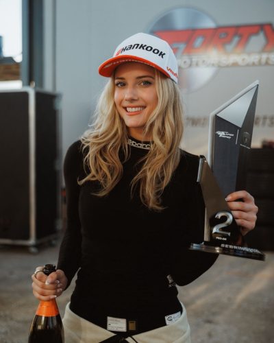 Lindsay Brewer, Race Day Style At Sebring 2023 3