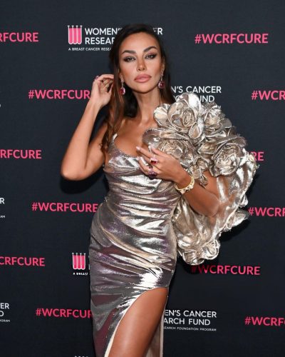 Madalina Ghenea showcases dress