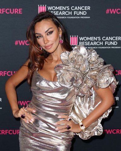 Madalina Ghenea looks stunning in dress