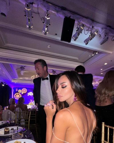 Madalina Ghenea In Elegant Dress, Snow Ball 2023 3