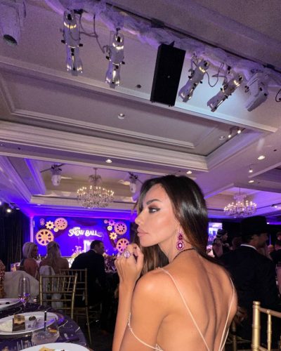 Madalina Ghenea In Elegant Dress, Snow Ball 2023 4