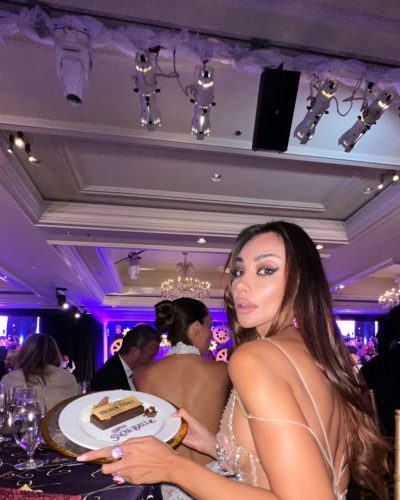 Madalina Ghenea In Elegant Dress, Snow Ball 2023 7