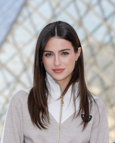 Madeline Argy sophisticated brown belt with beige and khaki ensemble