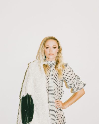Maika Monroe Polka Dot Style At Wwd, July 2018 2