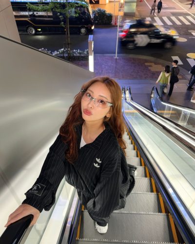 Makoto Minami Steps Out In Trendy Stripes 2026