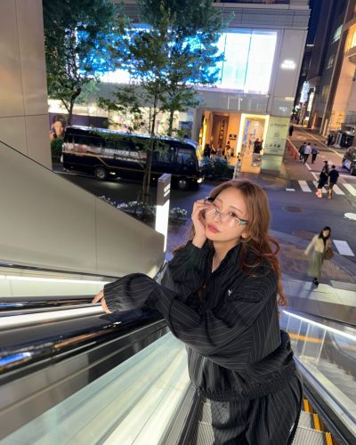 Makoto Minami Steps Out In Trendy Stripes 2026 3