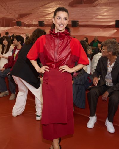 Marisa Abela At Lacoste F/w 2026 Fashion Show In Paris