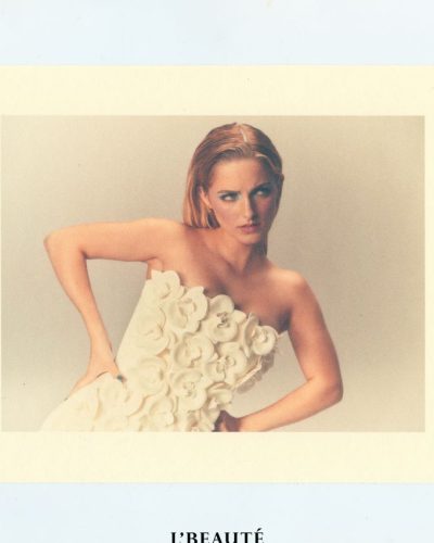 McKenna Grace oversized blazer combined with soft light blouse