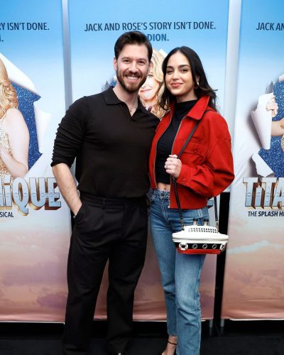 Melissa Barrera wearing fitted black top and light-wash jeans