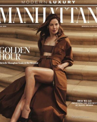 Michelle Monaghan In Brown Outfit For Manhattan Magazine 2026 main photo