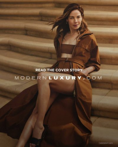 Michelle Monaghan In Brown Outfit For Manhattan Magazine 2026 picture 2