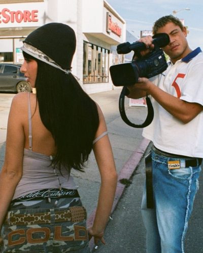 Mishka Silva in urban-inspired jumpsuit and black hat