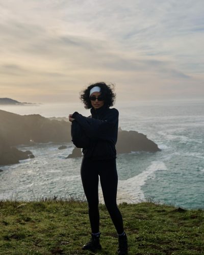 Nazanin Mandi Black Jacket Stylish Look On look 5