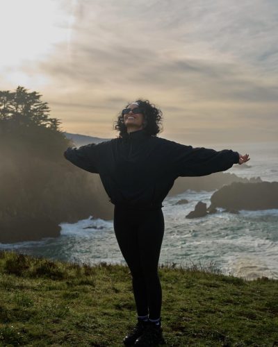 Nazanin Mandi Black Jacket Stylish Look On photo 7