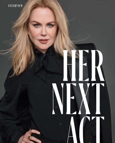 Nicole Kidman Poses In Stunning Black Glamour – 2026