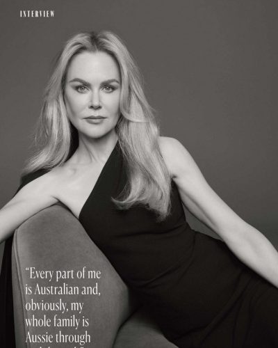 Nicole Kidman Poses In Stunning Black Glamour – 2026 3