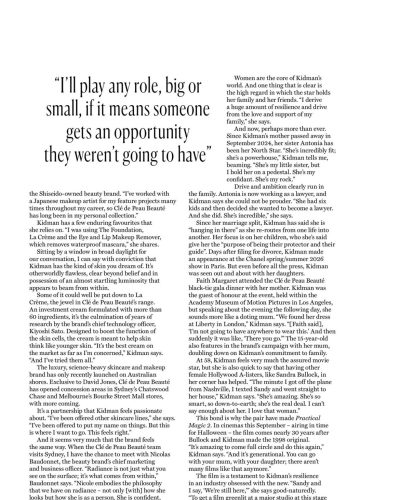 Nicole Kidman Poses In Stunning Black Glamour – 2026 5