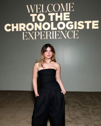 Nicole Wallace At Kerastase Event 2023, Chic Black Outfit