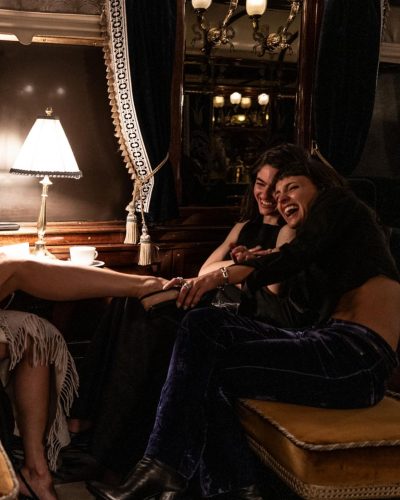 Nina Dobrev – Elegant Yellow Outfit At Luxury Event 2023 picture 6