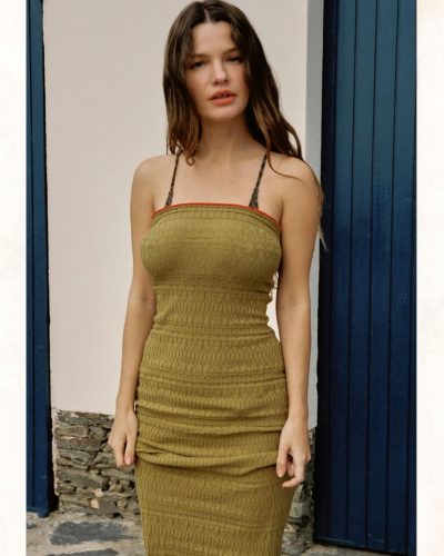 Olga Obumova spotted in stylish look during appearance