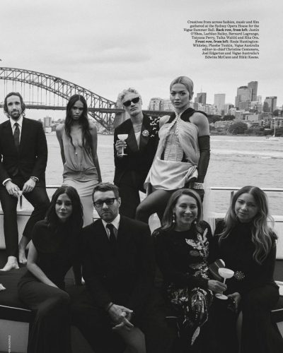 Phoebe Tonkin in a minimalistic gown with soft glow