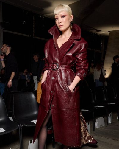 Pom Klementieff At Rabanne Fashion Show Paris 2023