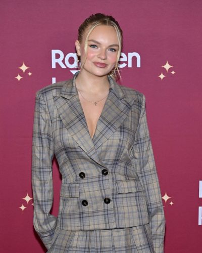 Pressley Hoshbach contemporary plaid dress with elegant silhouette