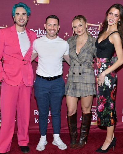 Pressley Hoshbach vibrant plaid dress with sophisticated charm