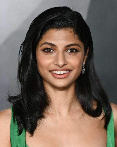 Priya Kansara eye-catching green dress against red carpet