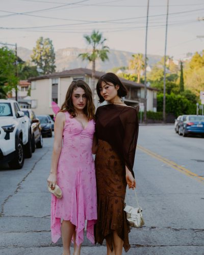 Rachel Sennott chic pink gown with youthful spirit