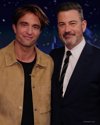 Robert Pattinson stuns in black jacket at appearance 2023