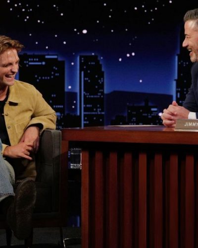 Robert Pattinson turns heads in black jacket