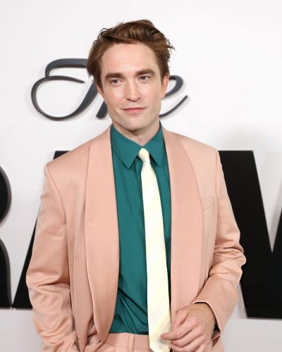 Robert Pattinson wearing stylish look at premiere 2023