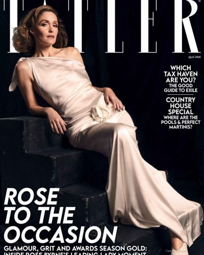 Rose Byrne wearing dress at appearance 2026