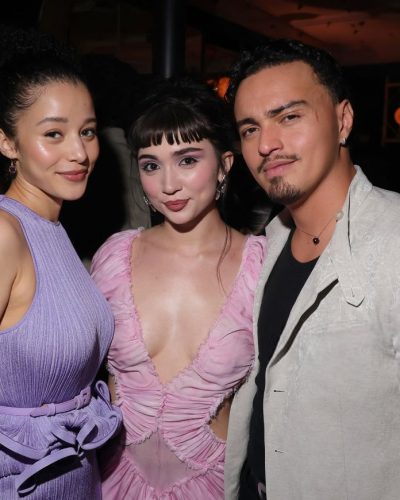 Rowan Blanchard wearing allowing the dress