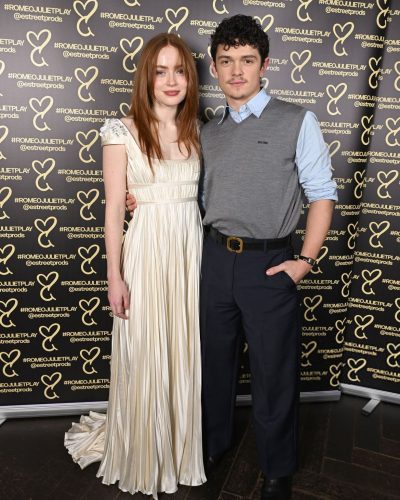 Sadie Sink timeless cream gown featuring elegant design