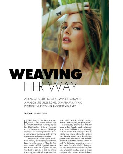 Samara Weaving Elle Australia 2026 shot 4