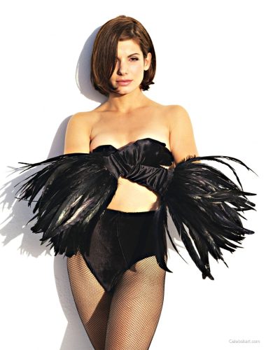 Sandra Bullock chic bob hairstyle