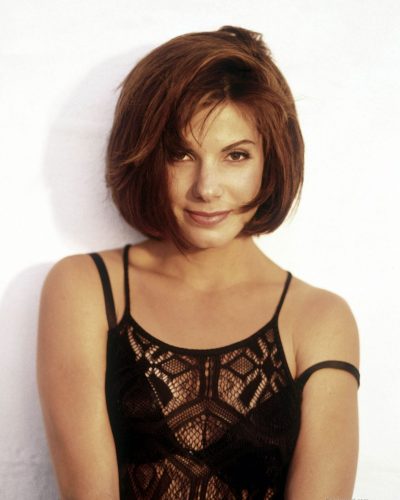 Sandra Bullock daring black celebrity style