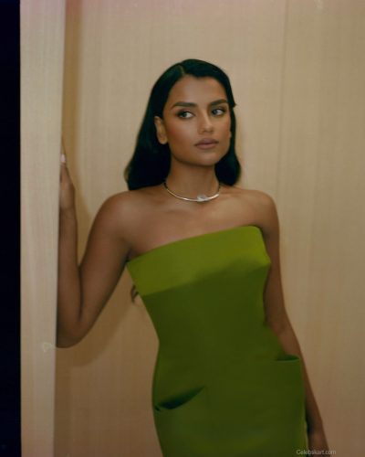 Simone Ashley Photoshoot In Green Dress, April 2026 picture 6