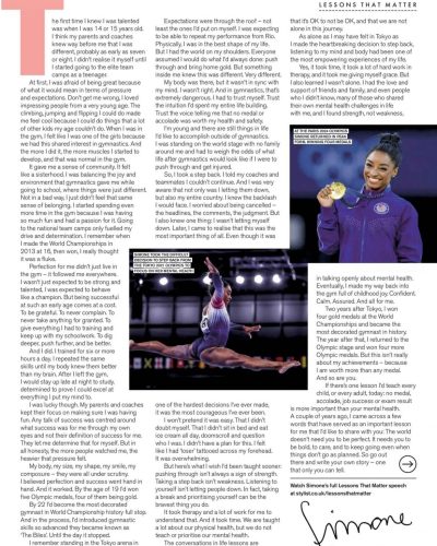 Simone Biles turns heads in black blazer