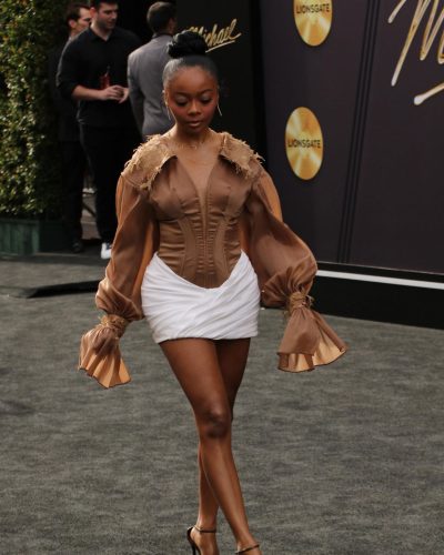 Skai Jackson At Michael Premiere image 3