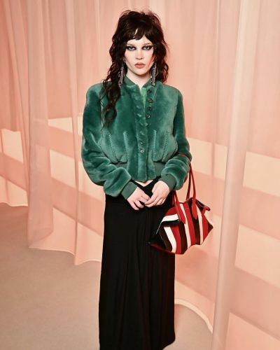 Sophie Thatcher At Mcqueen Fall/winter Show 2026